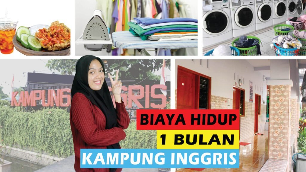 biaya hidup 1 bulan di kampung inggris