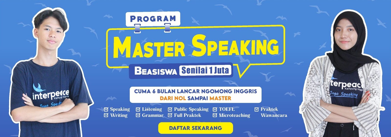 master speaking