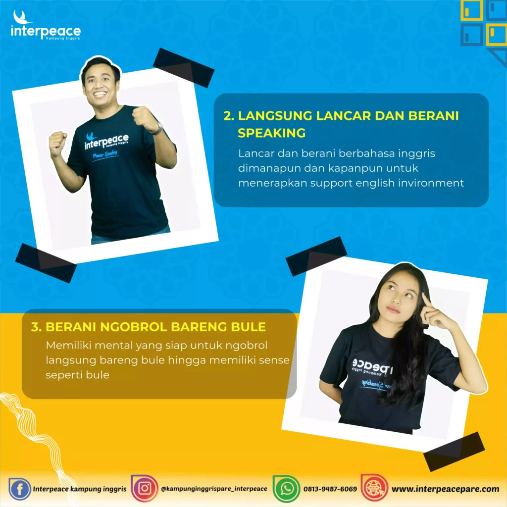 paket kampung inggris pare 2 minggu berani speaking
